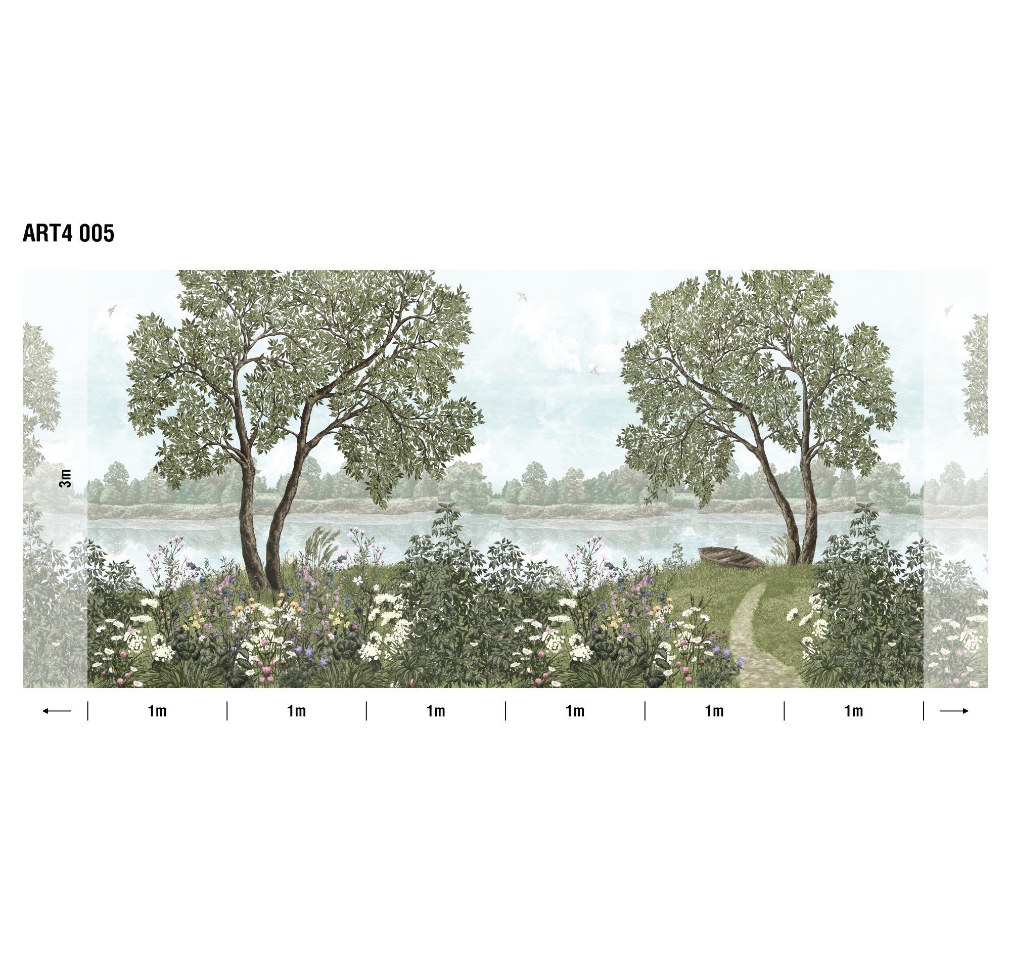 Панно Loymina Пейзаж Берег Лоймины ART4 005 3×6